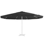 Ersatzbezug für Sonnenschirm Schwarz 515 cm