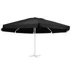 Ersatzbezug für Sonnenschirm Schwarz 610 cm