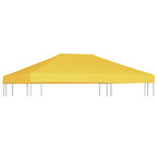 Pavillondach 270 g/m² 4x3 m Gelb