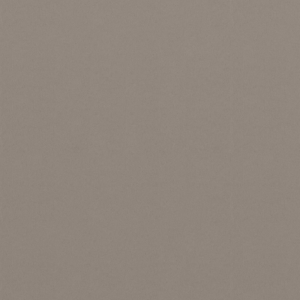 Balkon-Sichtschutz Taupe 90x400 cm Oxford-Gewebe