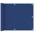 Balkon-Sichtschutz Blau 75x400 cm Oxford-Gewebe