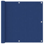 Balkon-Sichtschutz Blau 90x400 cm Oxford-Gewebe
