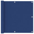 Balkon-Sichtschutz Blau 90x500 cm Oxford-Gewebe