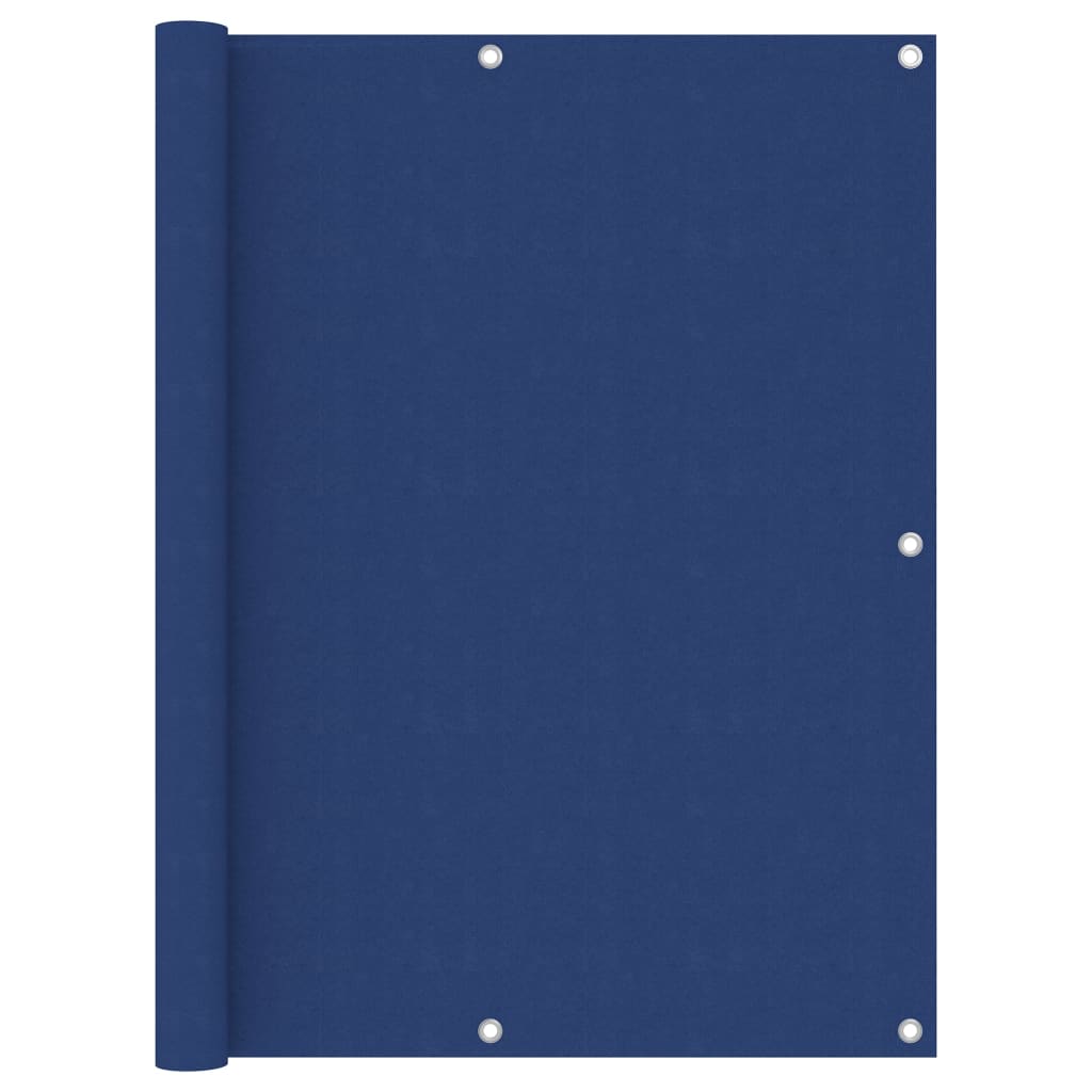 Balkon-Sichtschutz Blau 120x600 cm Oxford-Gewebe