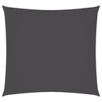 Sonnensegel Oxford-Gewebe Quadratisch 3x3 m Anthrazit