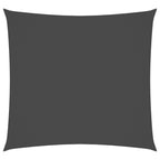Sonnensegel Oxford-Gewebe Rechteckig 2,5x3 m Anthrazit