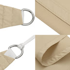 Sonnensegel Oxford-Gewebe Quadratisch 4,5x4,5 m Beige