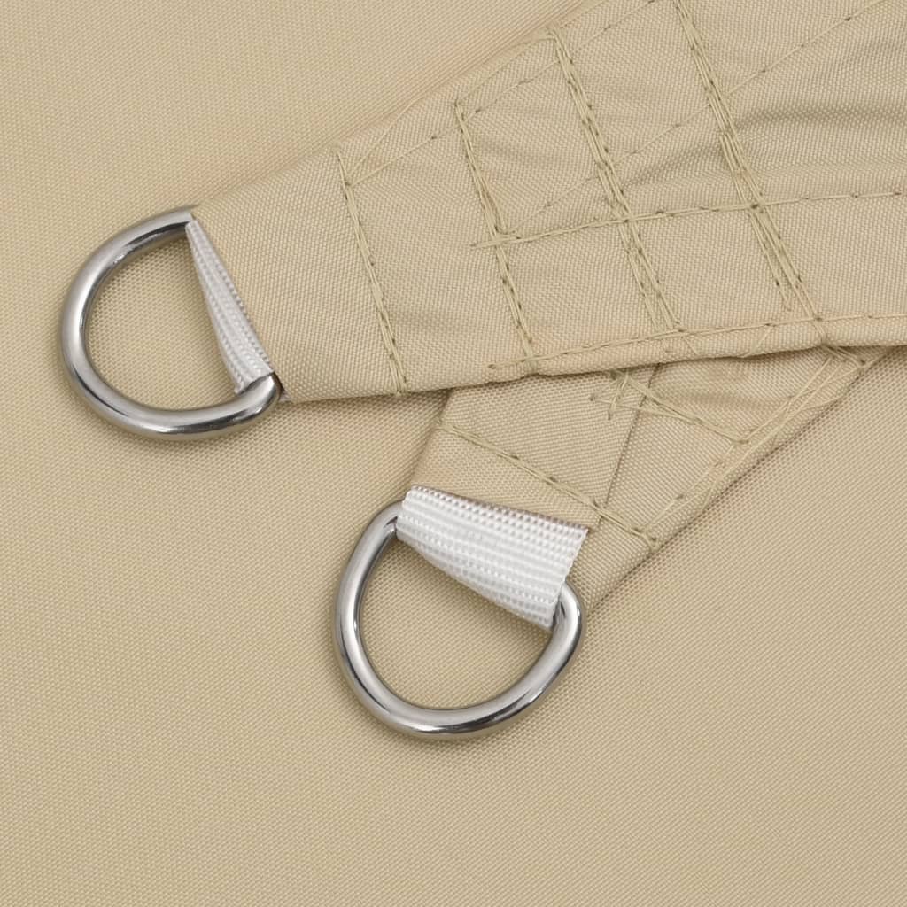 Sonnensegel Oxford-Gewebe Quadratisch 5x5 m Beige