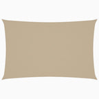 Sonnensegel Oxford-Gewebe Rechteckig 2x4,5 m Beige