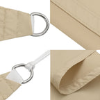 Sonnensegel Oxford-Gewebe Rechteckig 5x7 m Beige