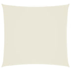 Sonnensegel Oxford-Gewebe Quadratisch 7x7 m Creme