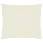 Sonnensegel Oxford-Gewebe Rechteckig 2,5x3 m Creme