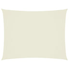 Sonnensegel Oxford-Gewebe Rechteckig 3,5x5 m Creme