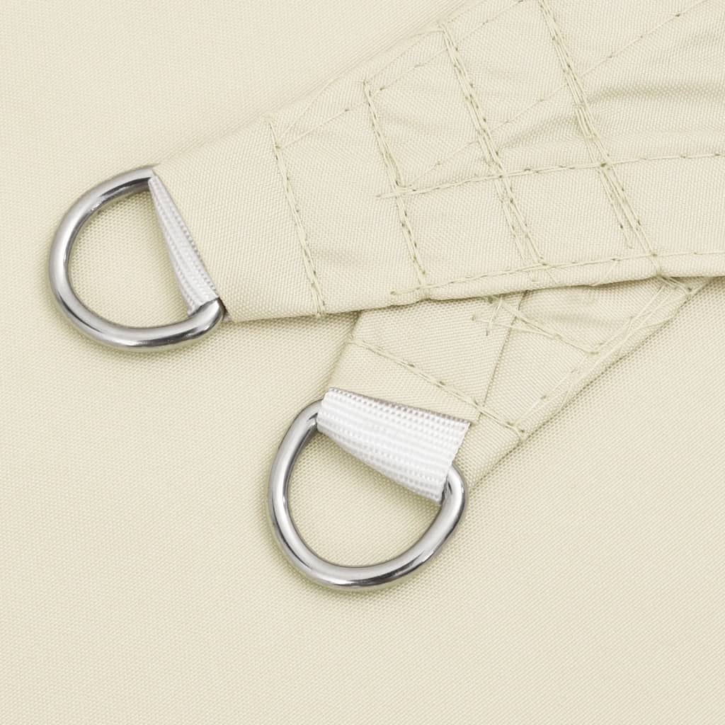 Sonnensegel Oxford-Gewebe Dreieckig 3x3x3 m Creme