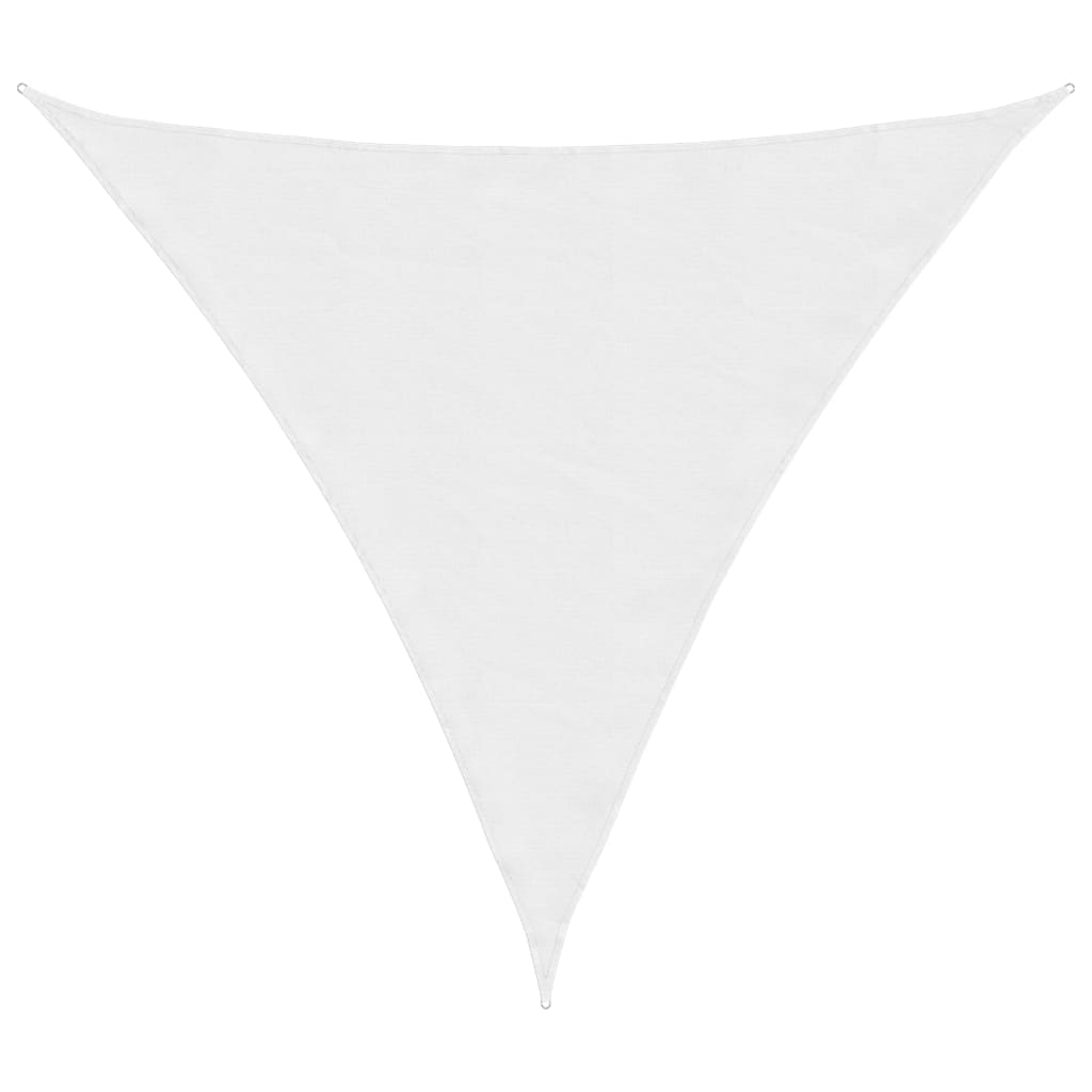 Sonnensegel Oxford-Gewebe Dreieckig 3x3x3 m Weiß