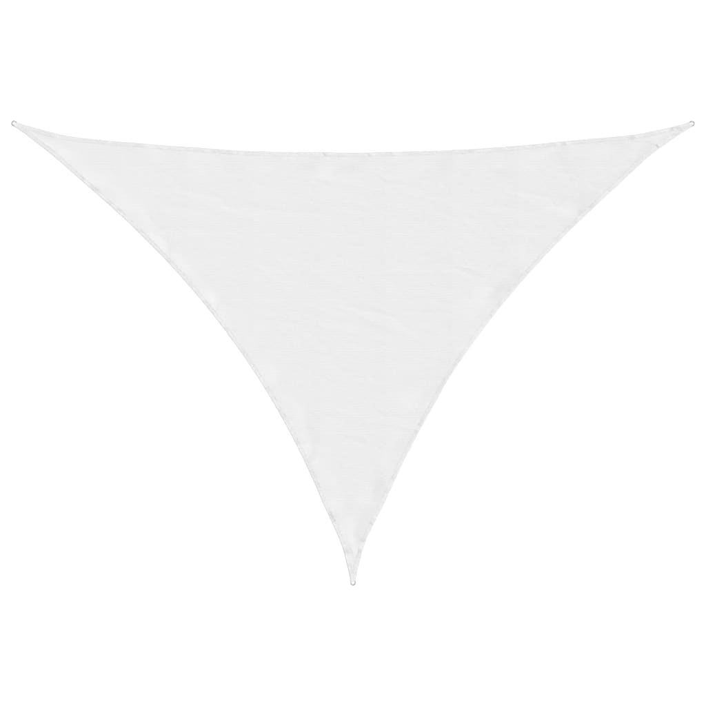 Sonnensegel Oxford-Gewebe Dreieckig 5x6x6 m Weiß