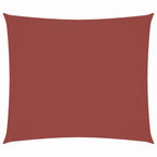 Sonnensegel Oxford-Gewebe Rechteckig 2x3 m Terrakotta-Rot