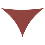 Sonnensegel Oxford-Gewebe Dreieckig 2,5x2,5x3,5m Terrakotta-Rot