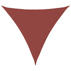Sonnensegel Oxford-Gewebe Dreieckig 4x4x4 m Terrakotta-Rot
