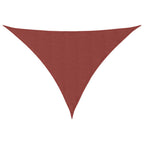 Sonnensegel Oxford-Gewebe Dreieckig 4x5x5 m Terrakotta-Rot