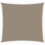 Sonnensegel Oxford-Gewebe Quadratisch 3x3 m Taupe