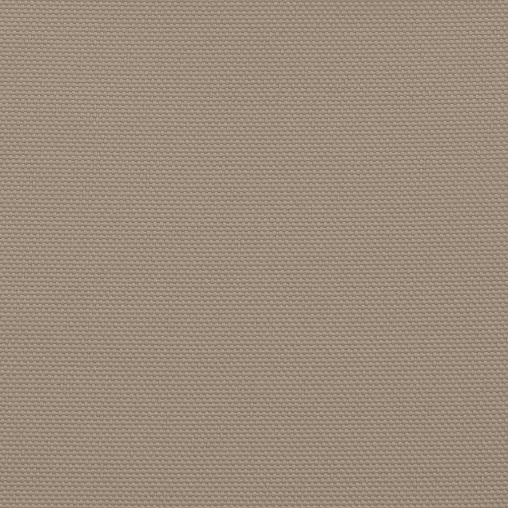 Sonnensegel Oxford-Gewebe Rechteckig 3,5x5 m Taupe