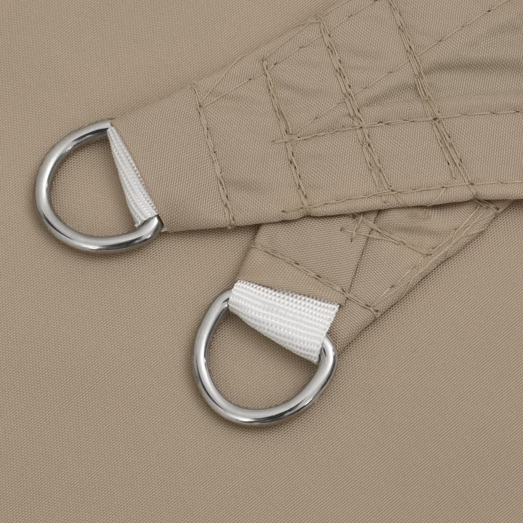 Sonnensegel Oxford-Gewebe Dreieckig 4,5x4,5x4,5 m Taupe