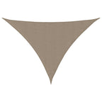Sonnensegel Oxford-Gewebe Dreieckig 5x7x7 m Taupe