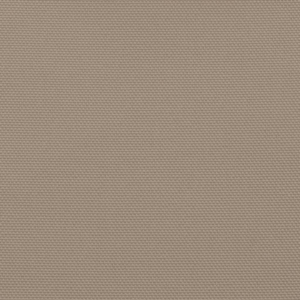 Sonnensegel Oxford-Gewebe Dreieckig 5x7x7 m Taupe
