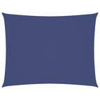 Sonnensegel Oxford-Gewebe Rechteckig 2x3 m Blau