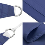 Sonnensegel Oxford-Gewebe Rechteckig 2x3 m Blau