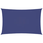 Sonnensegel Oxford-Gewebe Rechteckig 2x4,5 m Blau