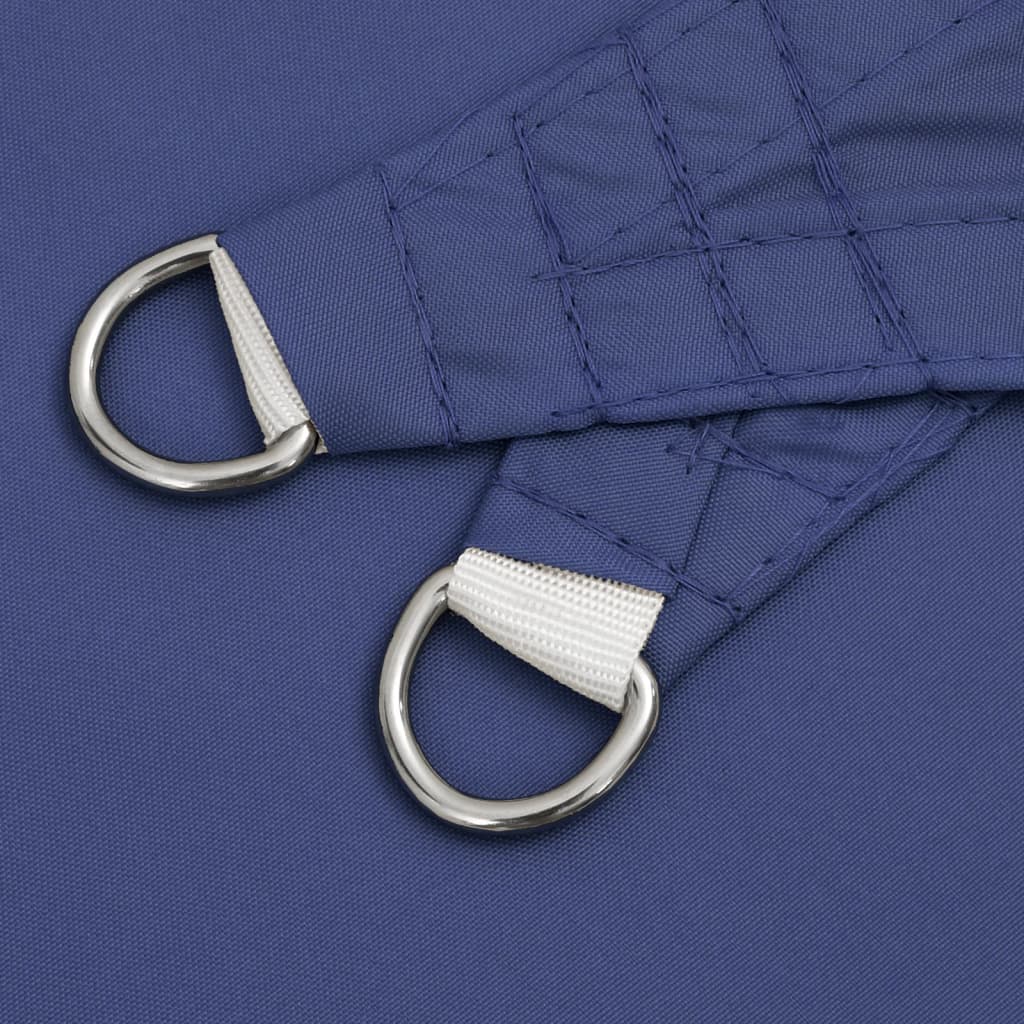 Sonnensegel Oxford-Gewebe Rechteckig 2,5x5 m Blau