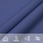 Sonnensegel Oxford-Gewebe Rechteckig 5x7 m Blau