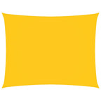 Sonnensegel Oxford-Gewebe Rechteckig 2,5x4 m Gelb