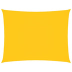 Sonnensegel Oxford-Gewebe Rechteckig 3,5x5 m Gelb
