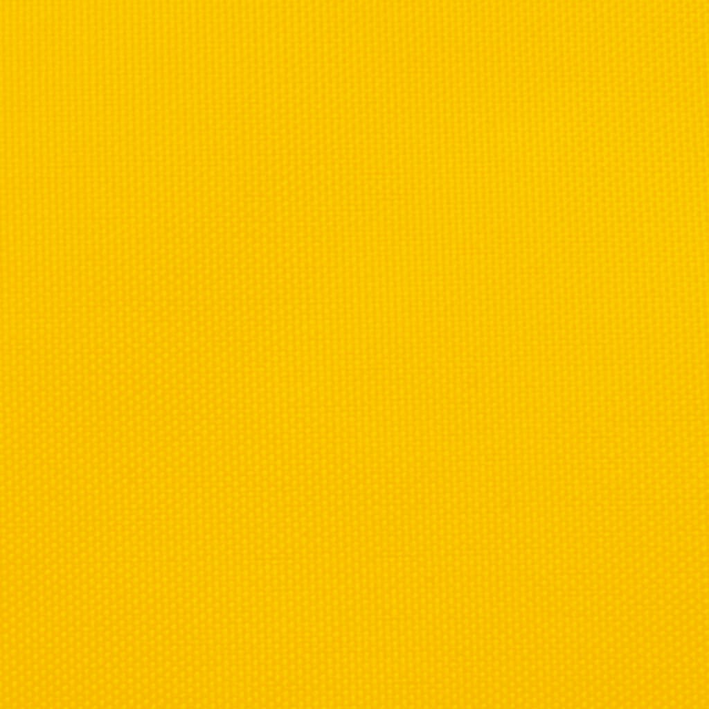 Sonnensegel Oxford-Gewebe Dreieckig 5x7x7 m Gelb