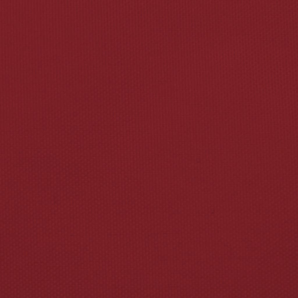 Sonnensegel Oxford-Gewebe Quadratisch 6x6 m Rot