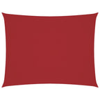 Sonnensegel Oxford-Gewebe Rechteckig 2,5x3,5 m Rot