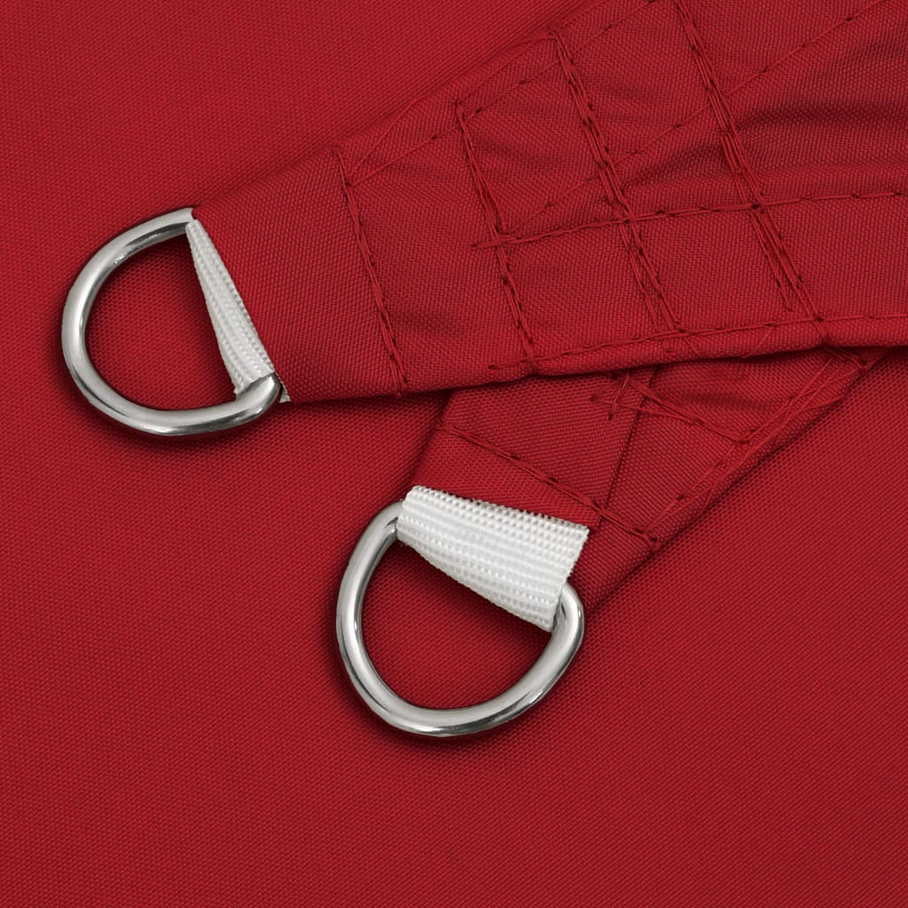 Sonnensegel Oxford-Gewebe Rechteckig 2,5x4 m Rot