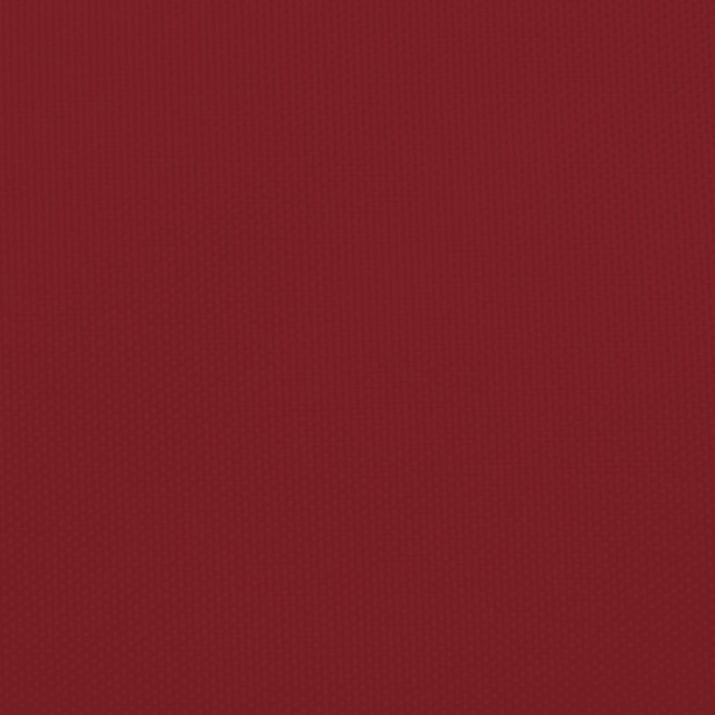 Sonnensegel Oxford-Gewebe Rechteckig 3x6 m Rot