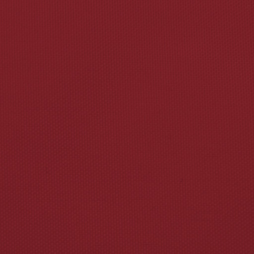 Sonnensegel Oxford-Gewebe Rechteckig 3,5x5 m Rot