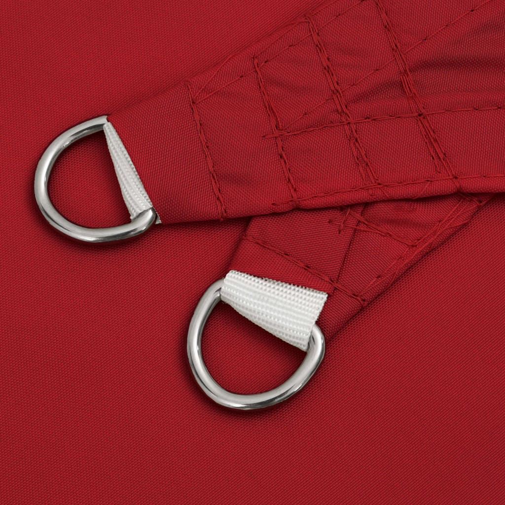 Sonnensegel Oxford-Gewebe Rechteckig 5x6 m Rot