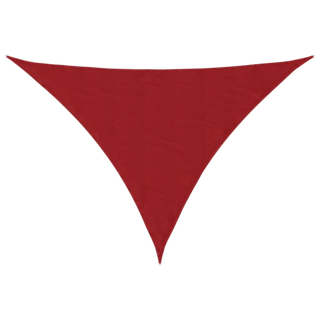Sonnensegel Oxford-Gewebe Dreieckig 3x4x5 m Rot