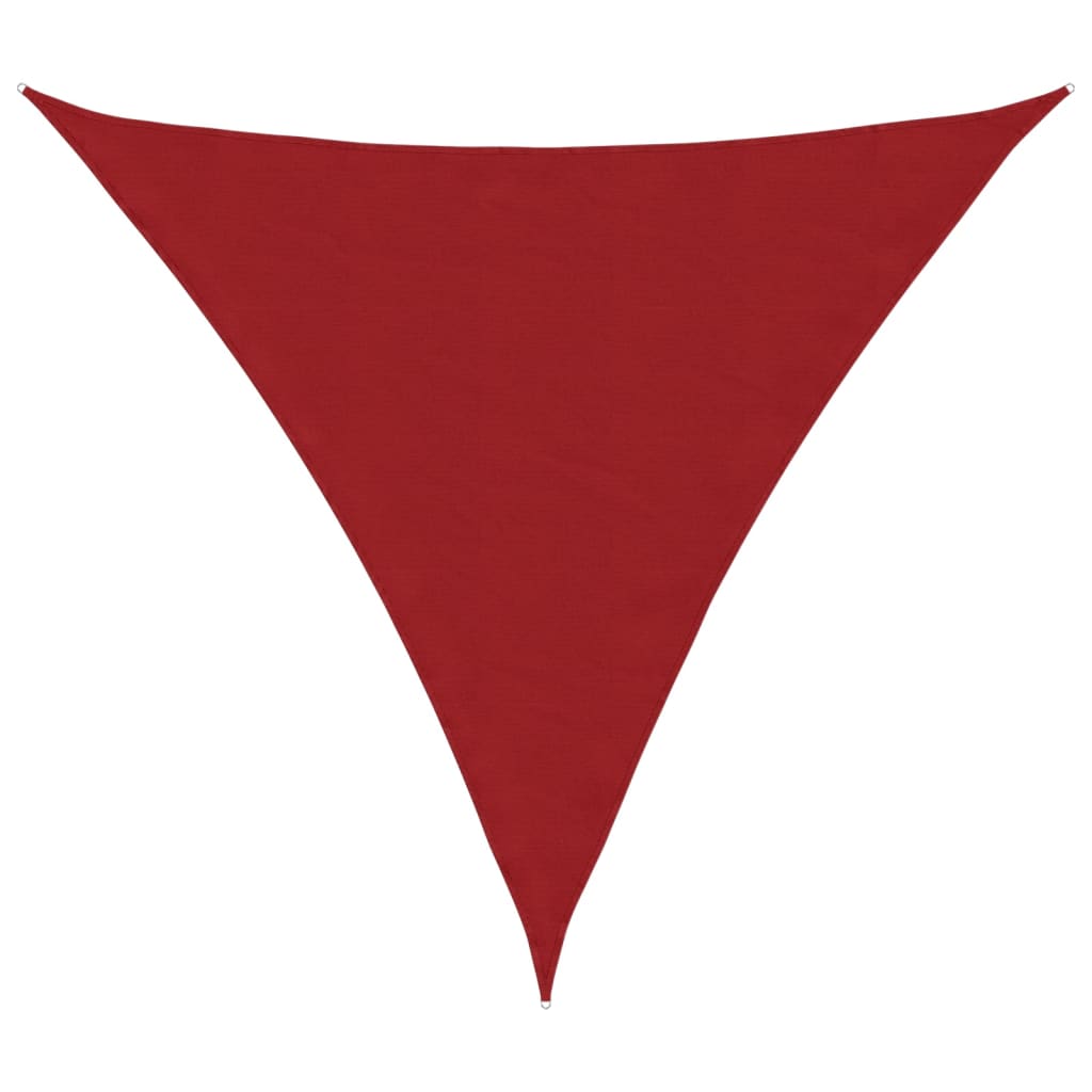 Sonnensegel Oxford-Gewebe Dreieckig 4,5x4,5x4,5 m Rot