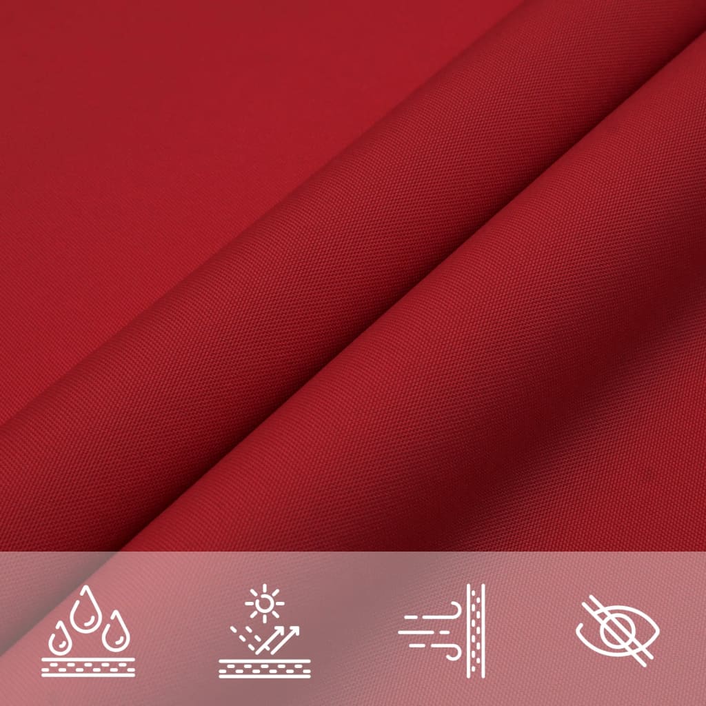 Sonnensegel Oxford-Gewebe Dreieckig 4,5x4,5x4,5 m Rot