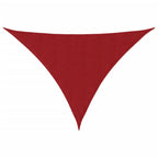Sonnensegel Oxford-Gewebe Dreieckig 5x6x6 m Rot