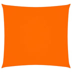 Sonnensegel Oxford-Gewebe Quadratisch 3,6x3,6 m Orange