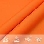 Sonnensegel Oxford-Gewebe Quadratisch 3,6x3,6 m Orange