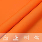 Sonnensegel Oxford-Gewebe Rechteckig 2x3,5 m Orange
